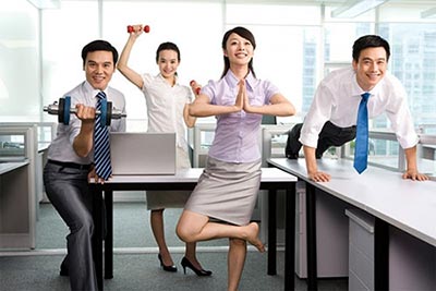 Những mẹo vặt về sức khỏe tốt cho dân văn phòng