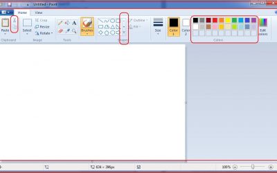 Tổng hợp các phím tắt sử dụng trên công cụ Paint