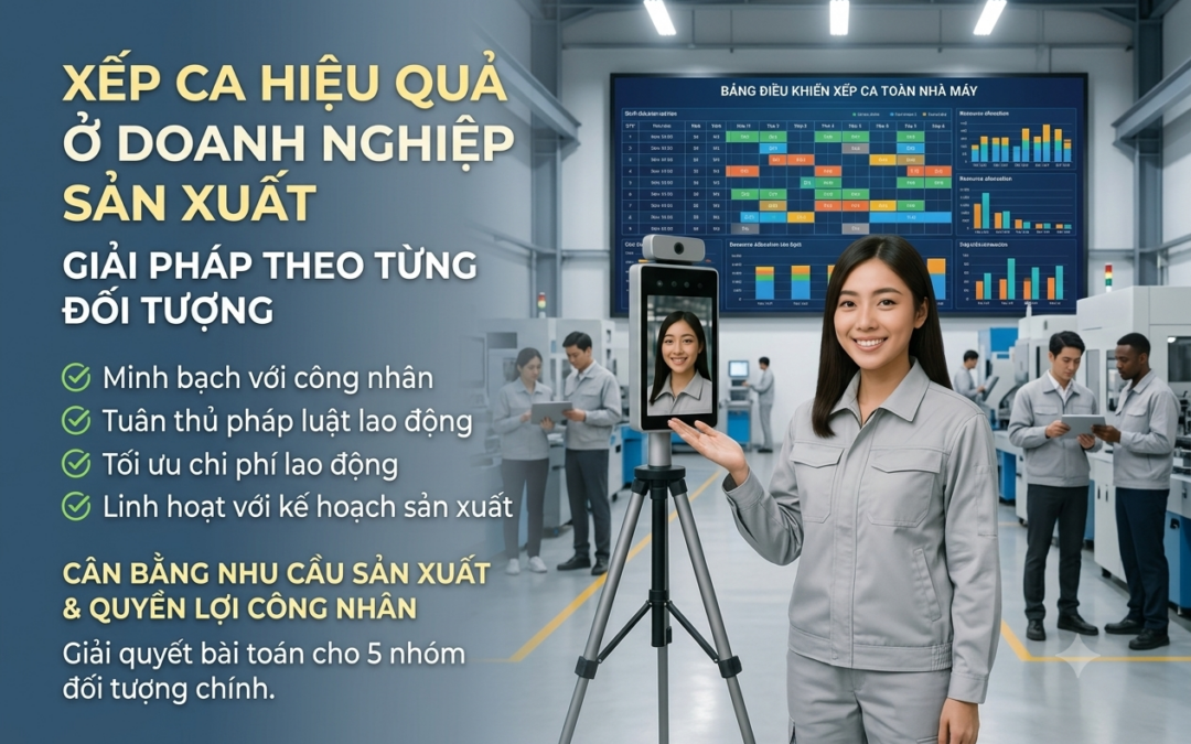 Xếp Ca Hiệu Quả Ở Doanh Nghiệp Sản Xuất